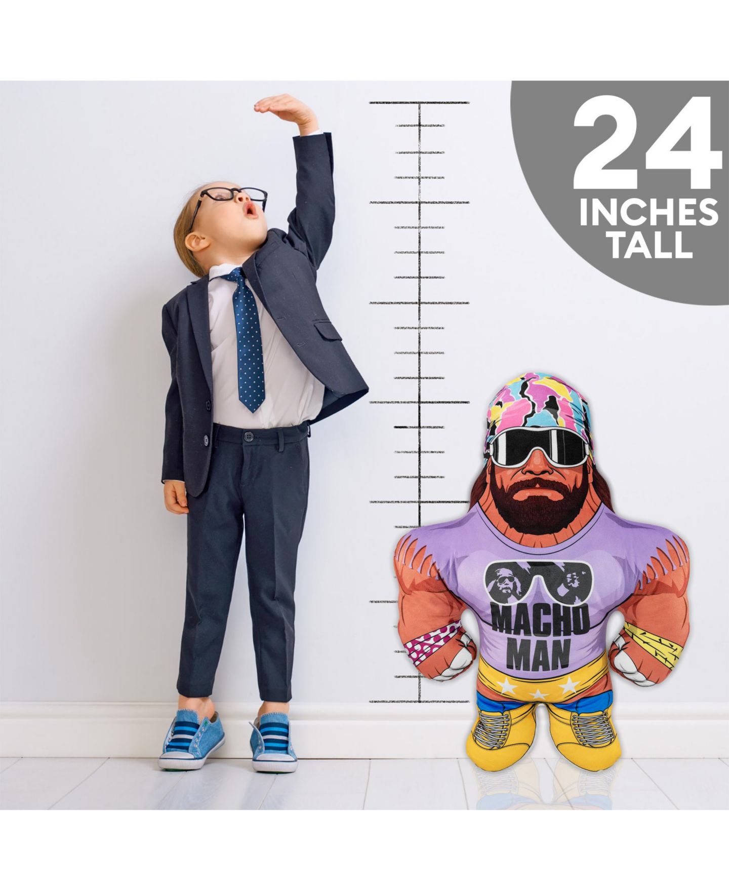 Детская мягкая игрушка Bleacher Creatures Macho Man Randy Savage 24" Plush Figure — фото 5