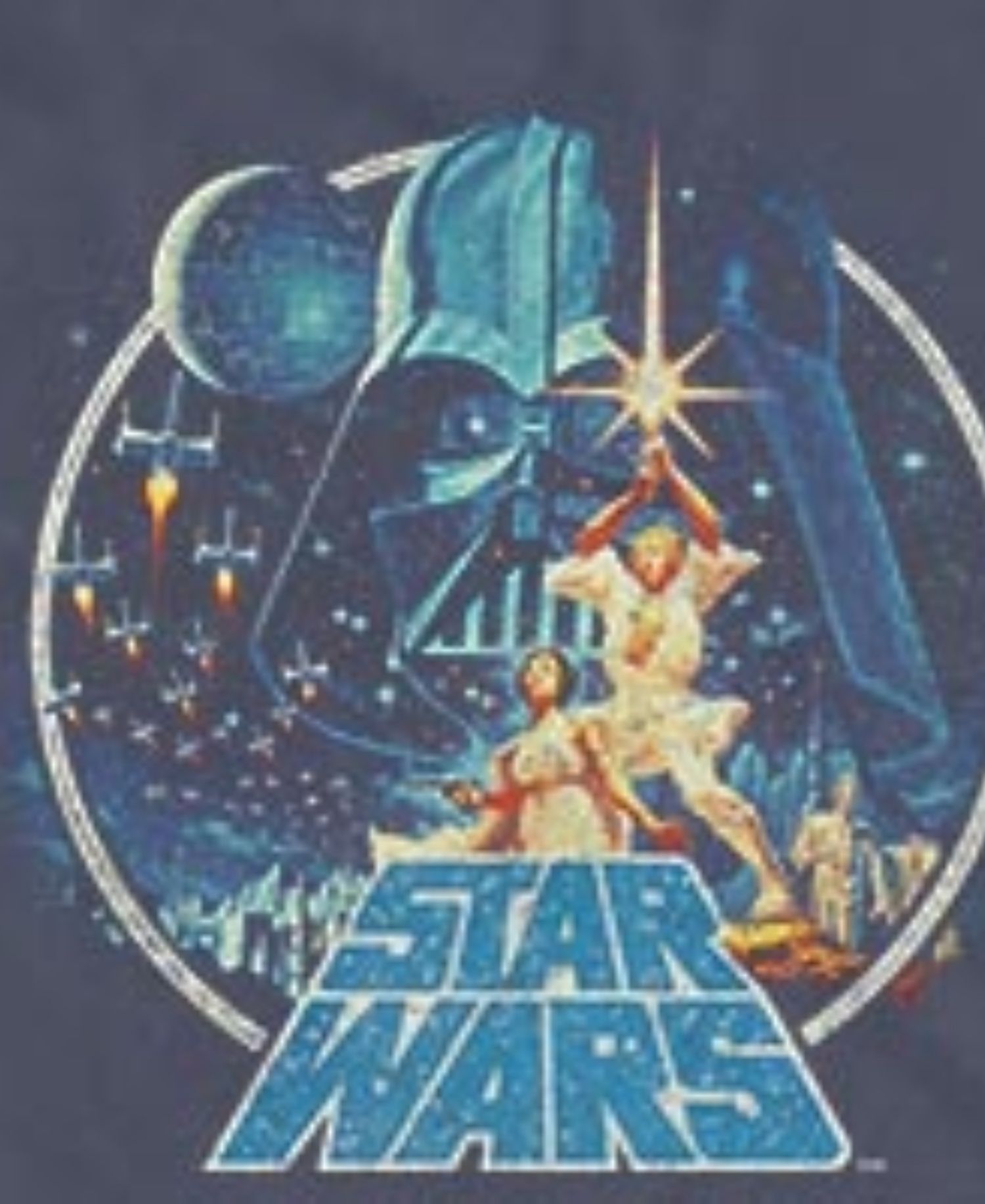 Men's Star Wars Death Star Battle Vintage Graphic Tank Top