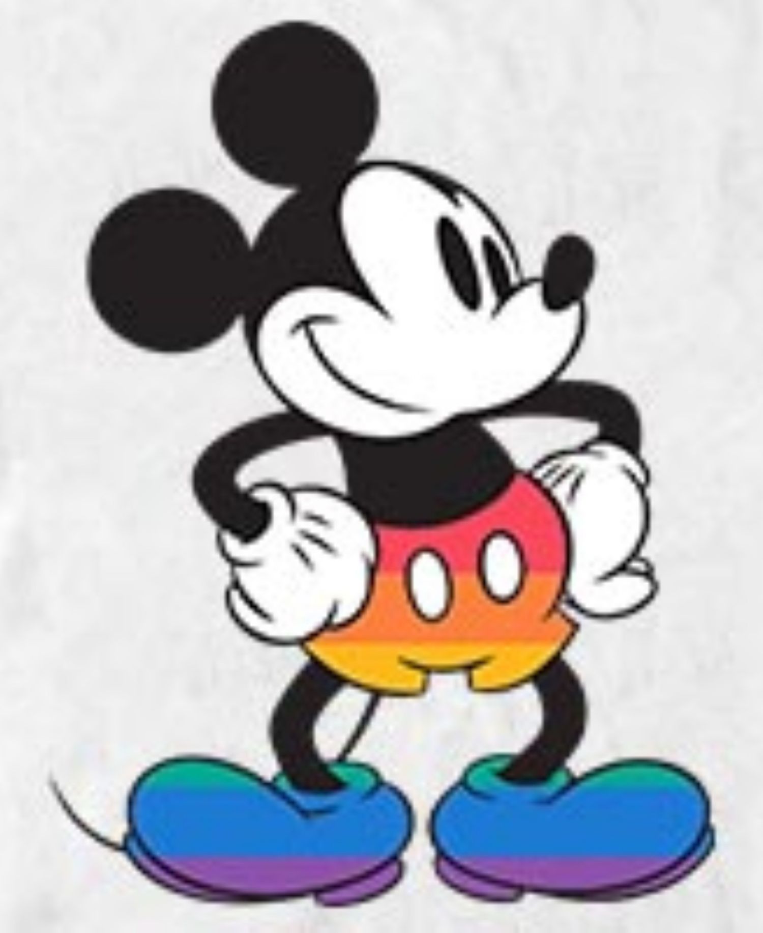 Men's Mickey Proud Pose Short-Sleeve T-Shirt