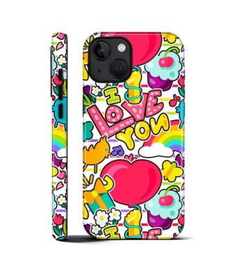 Candy Love Pop 2-Layer Durable Phone Case for Apple iPhone 17 Pro Max