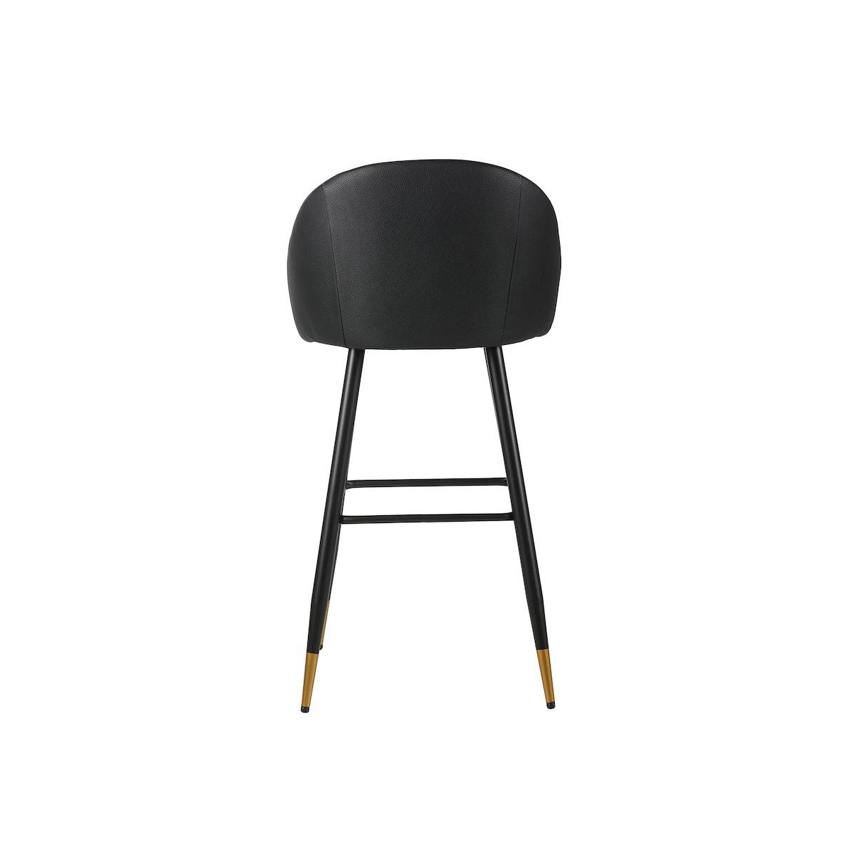 New Classic Furniture Oliver Faux Leather Bar Chair (Set of