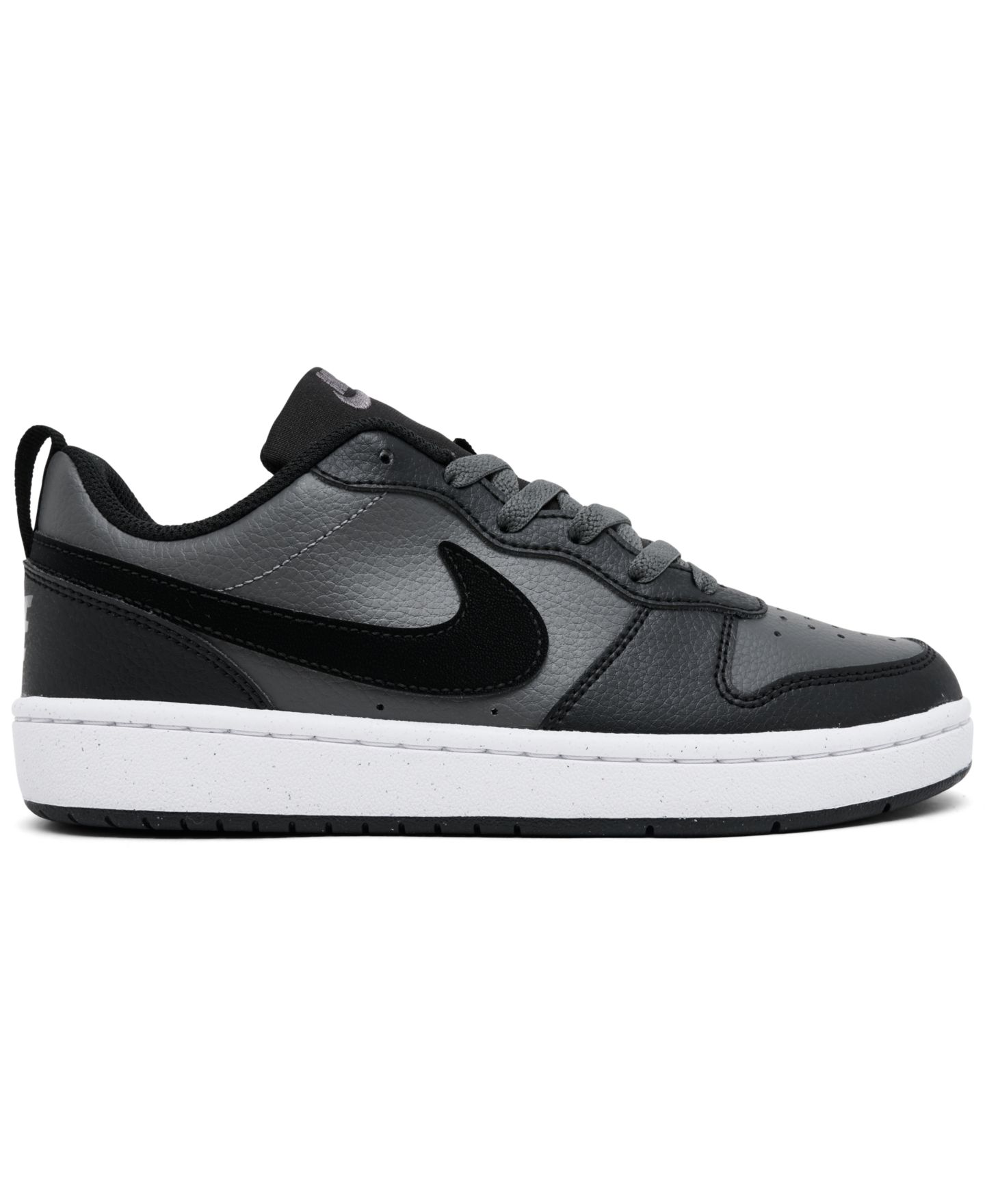 Детские кроссовки Nike Court Borough Low Recraft Lifestyle, цвет: Серый / Белый — фото 2