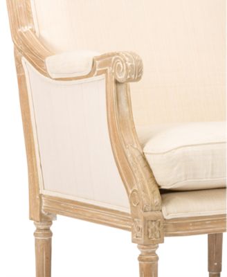 Ashtin Linen Traditional French Loveseat