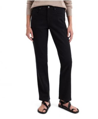 Women's All-Day Twill Straight Cotton-Blend Pants