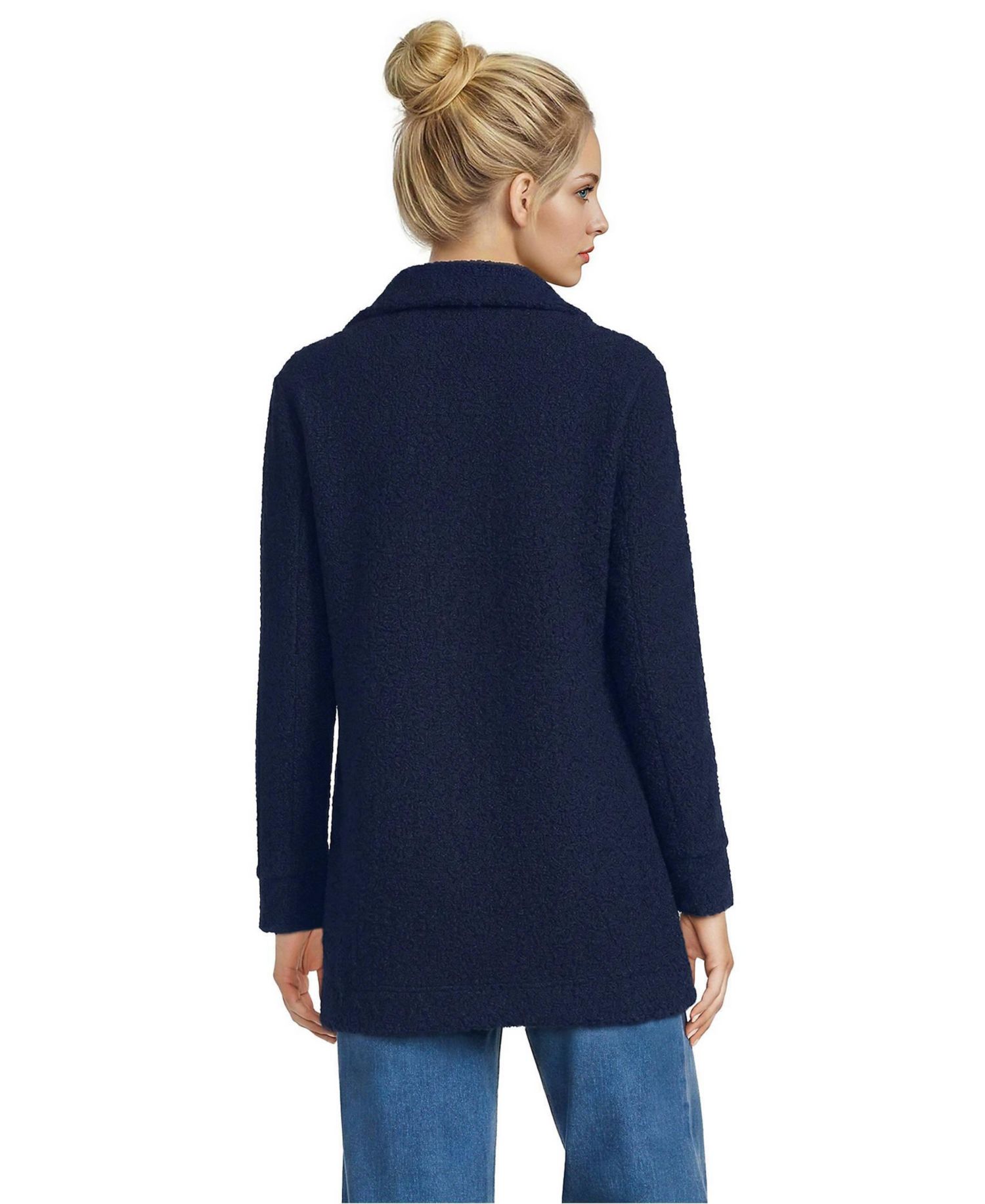 Women's Tall Boucle Fleece Coat