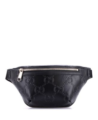 Small Belt Bag GG Embossed Perforated Leather