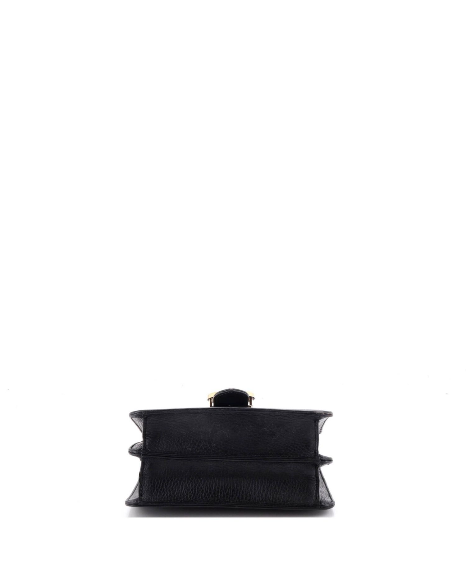 Small Interlocking Shoulder Bag Leather