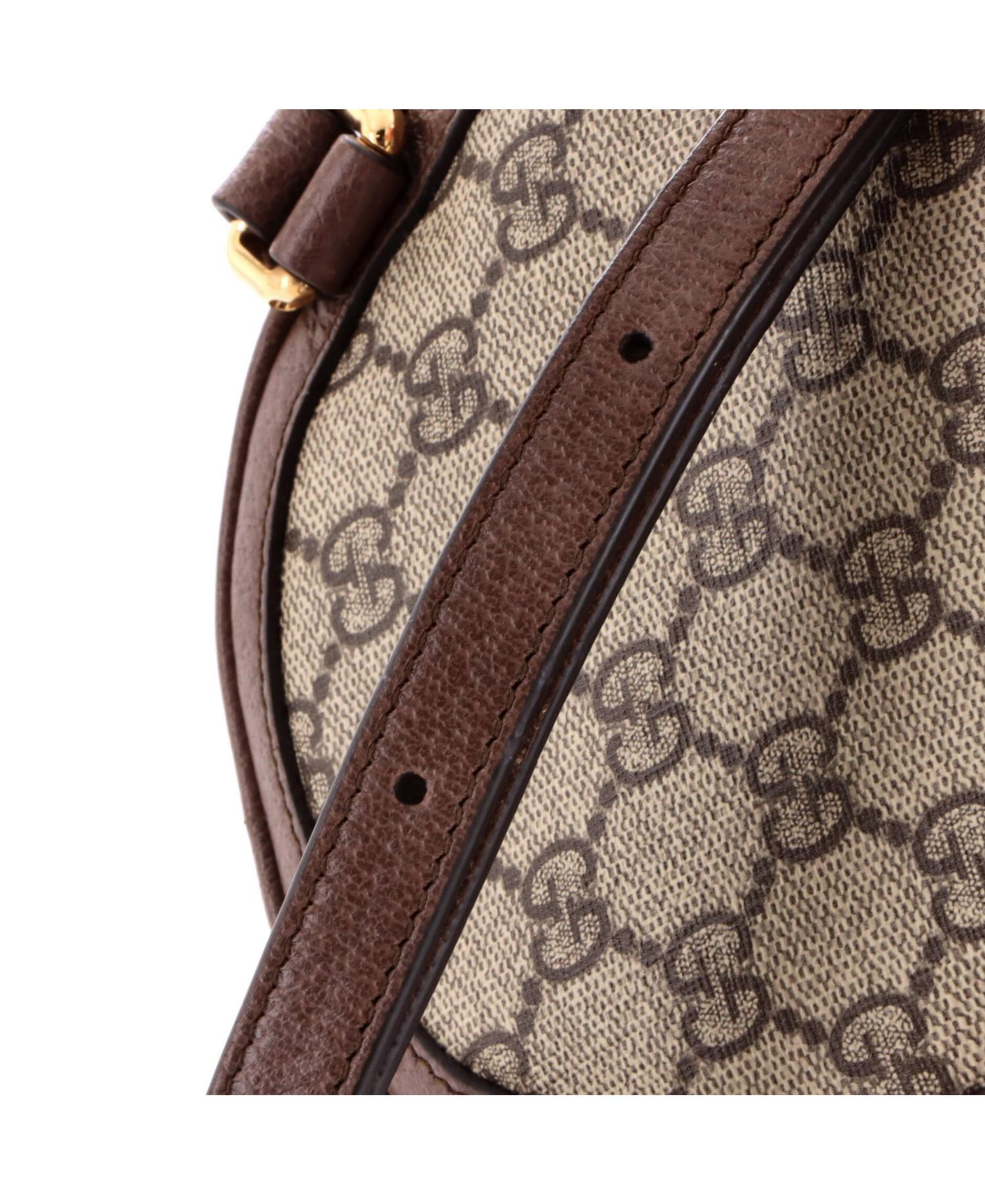 Mini Ophidia Round Backpack GG Coated Canvas