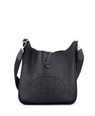 Pre-Owned Hermes PM Evelyne Bag Gen II Clemence