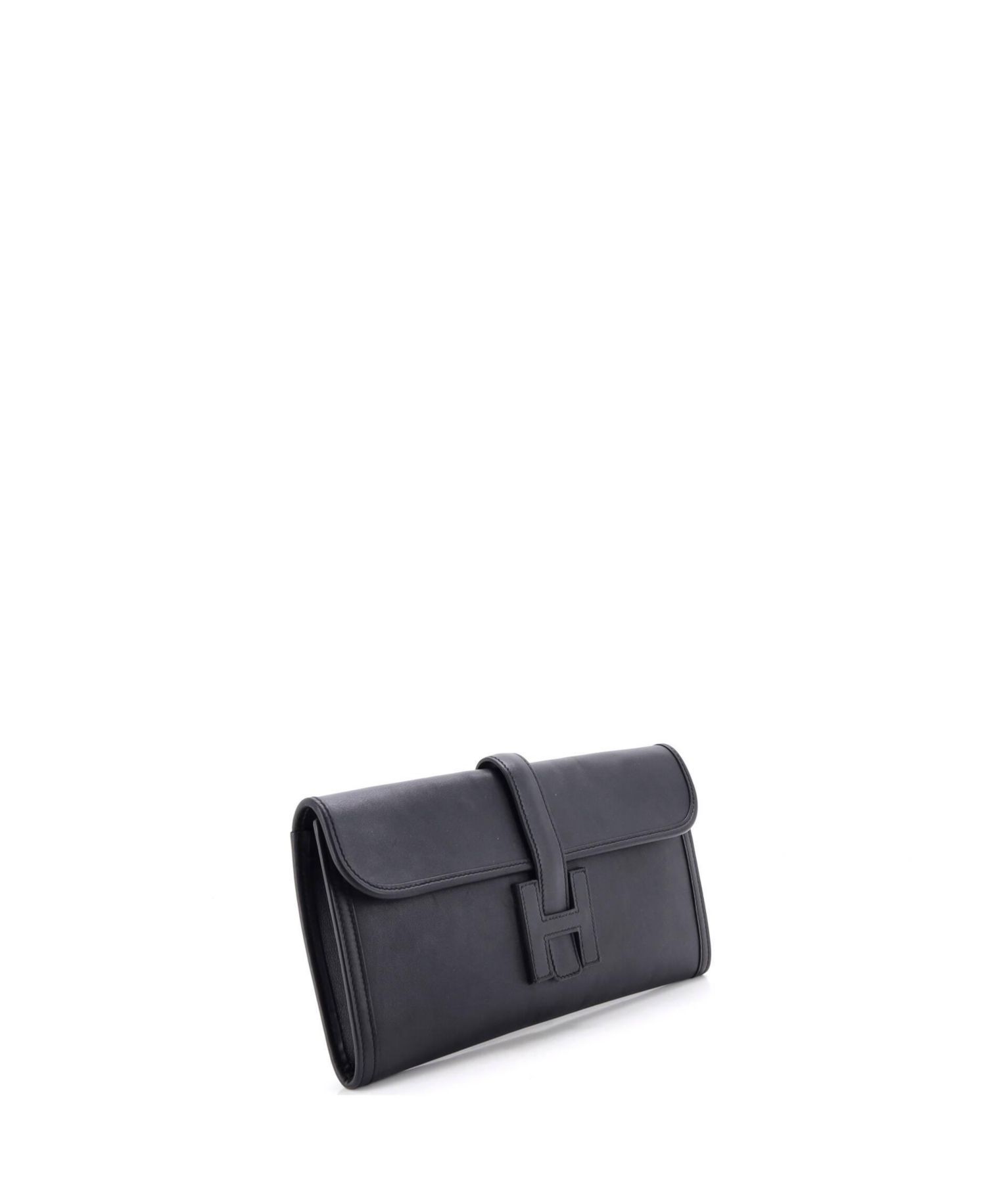 Pre-Owned Hermes 29 Jige Elan Clutch Swift