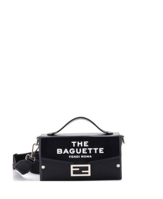 x Marc Jacobs Baguette Soft Trunk Bag Printed Leather