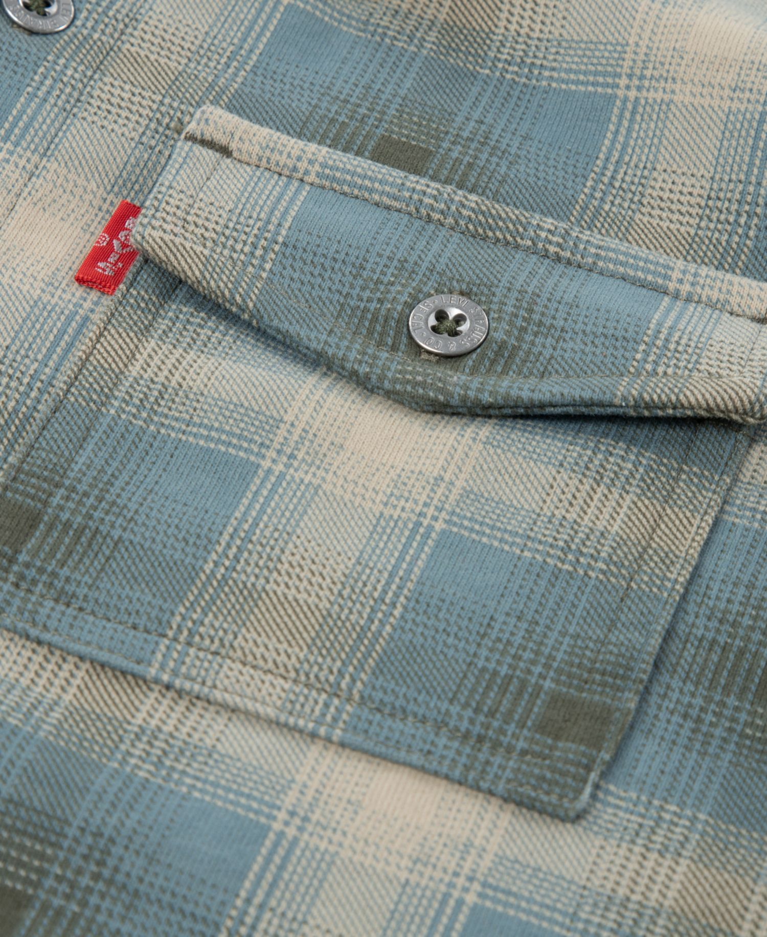 Boys' 2T-7 Plaid Shirt and Joggers, 2-Piece Set