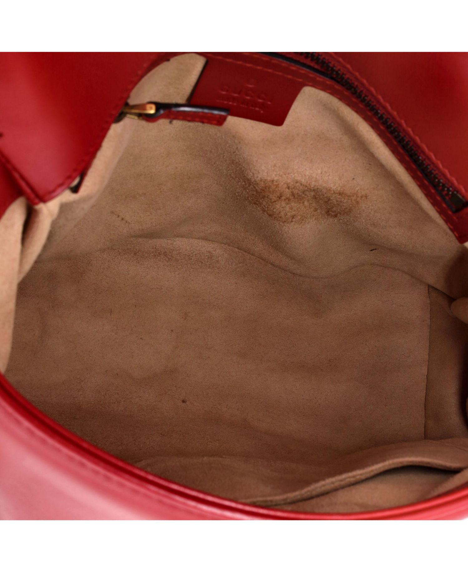 Small GG Marmont Top Handle Flap Bag Matelasse Leather