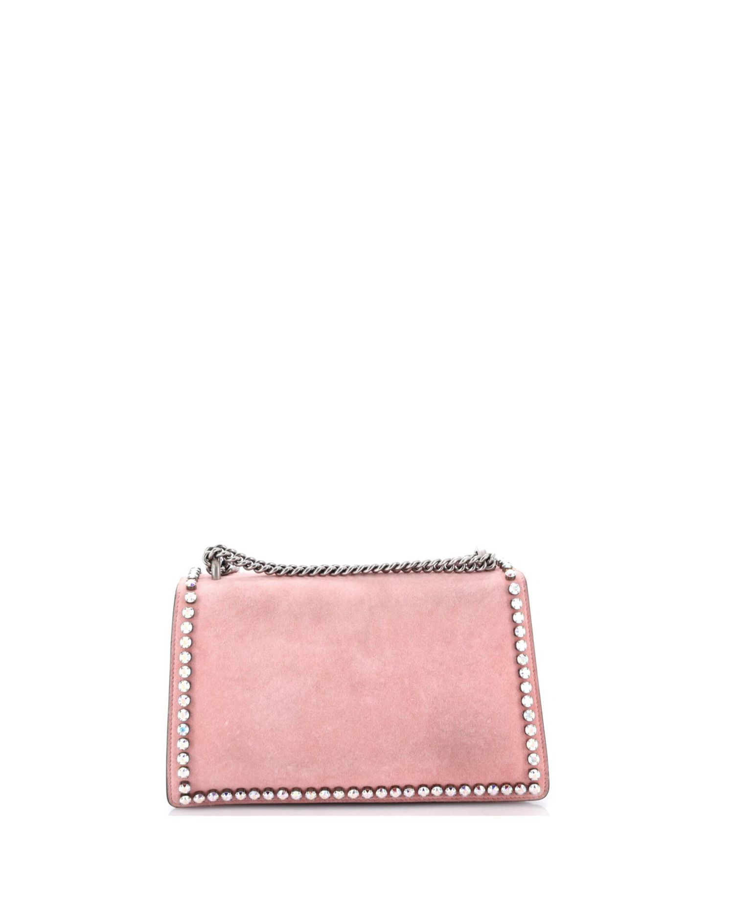 Small Dionysus Bag Crystal Embellished Suede