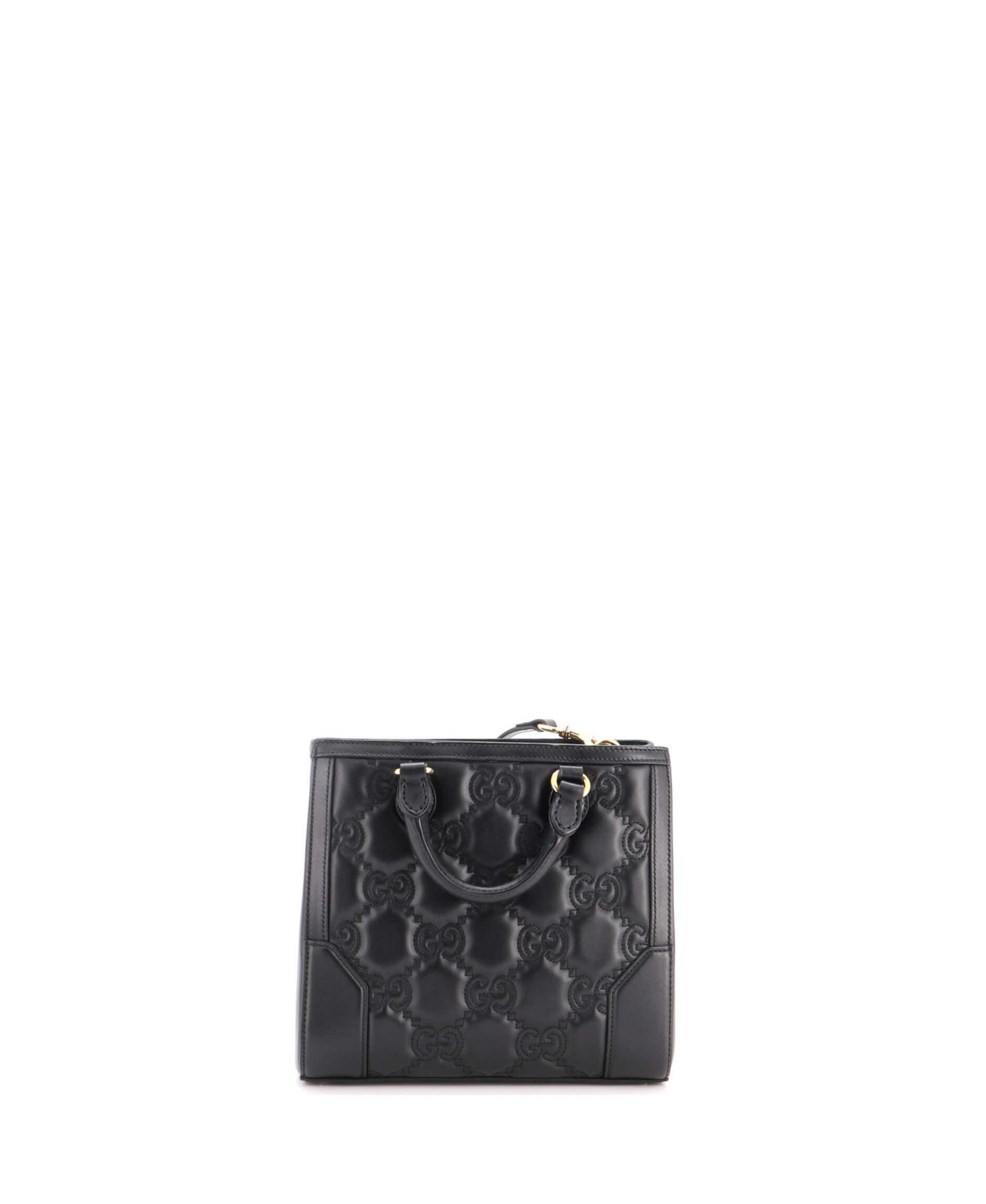 Mini GG Top Handle Tote GG Matelasse Leather