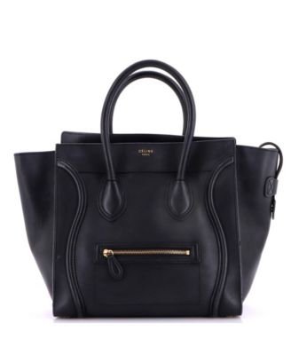 Mini Luggage Bag Smooth Leather