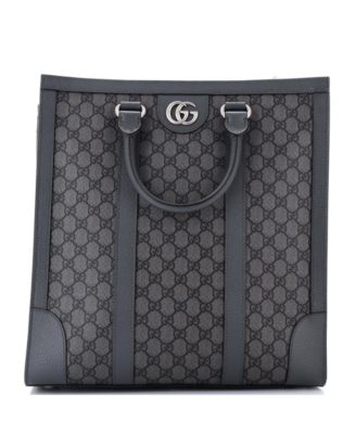 Tall Ophidia Convertible Open Tote GG Coated Canvas