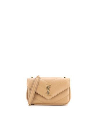 Mini Loulou NM Shoulder Bag Matelasse Chevron Leather