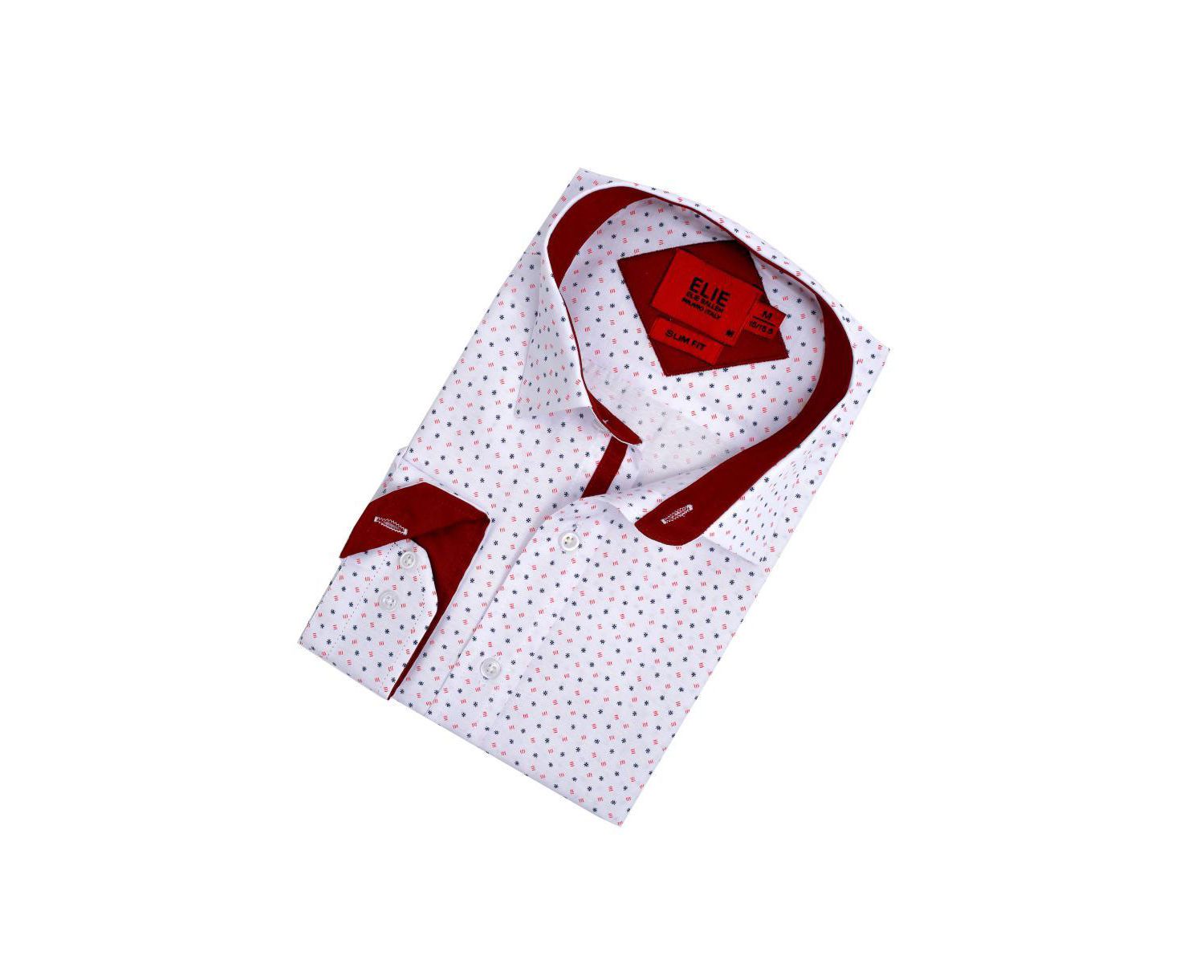 Men's Slim Fit Classic Button-Down Shirt with Sleek Design