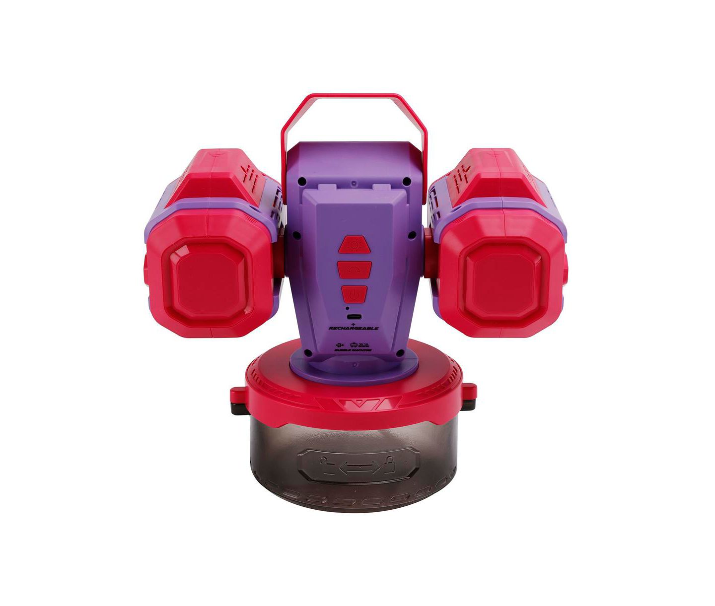 Детская игрушка Bruce & Shark Rechargeable Bubble Machine with Remote, 30,000 Bubbles Per Minute, Ages 3+, цвет: Фиолетовый — фото 6
