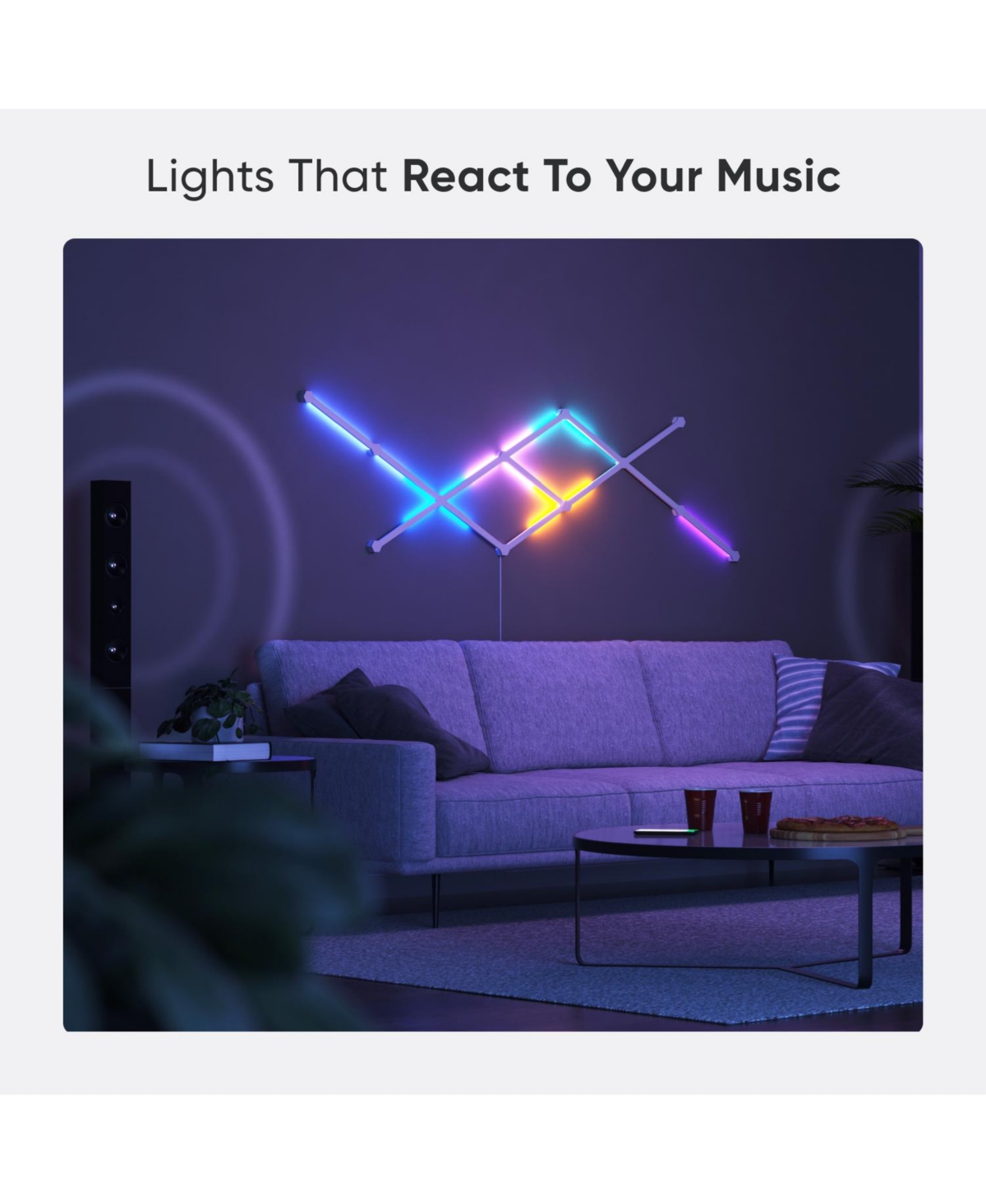 Nanoleaf Lines 60 Degrees Smarter Kit (9 Lines)