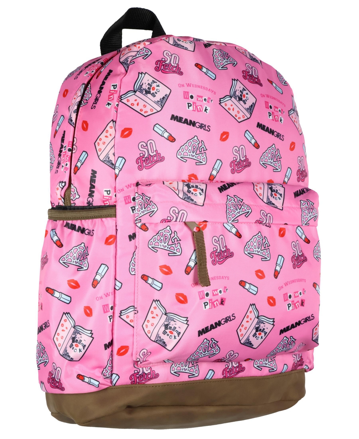 Mean Girls Backpack Burn Book On Wednesdays We Wear Icons School Book Bag