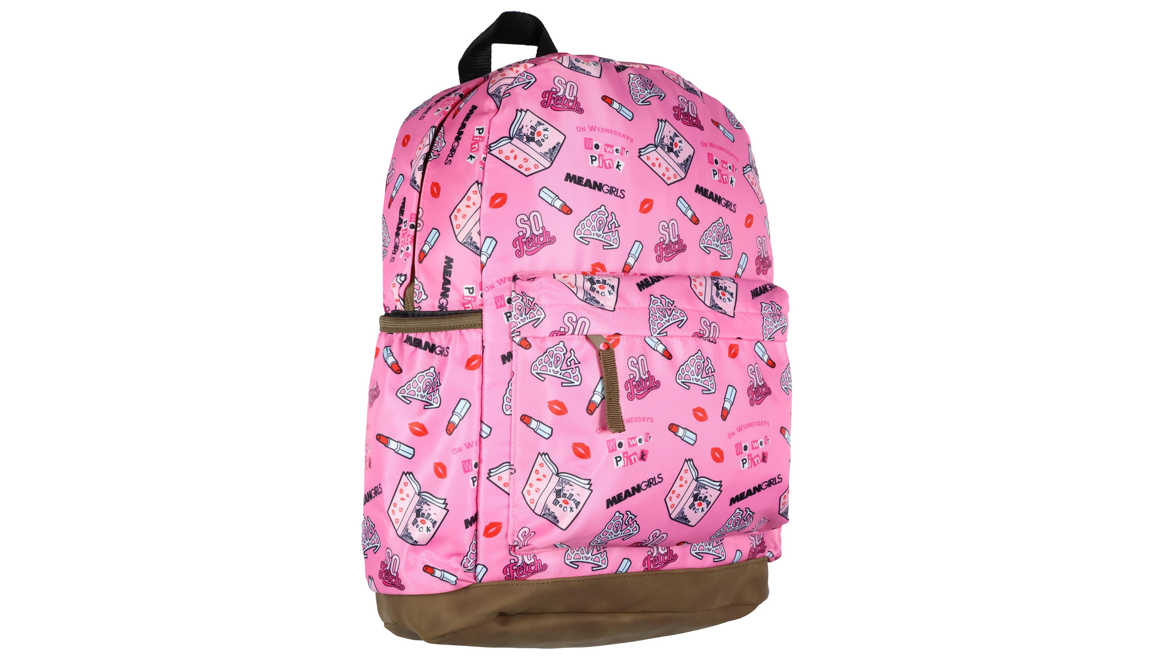 Mean Girls Backpack Burn Book On Wednesdays We Wear Icons School Book Bag