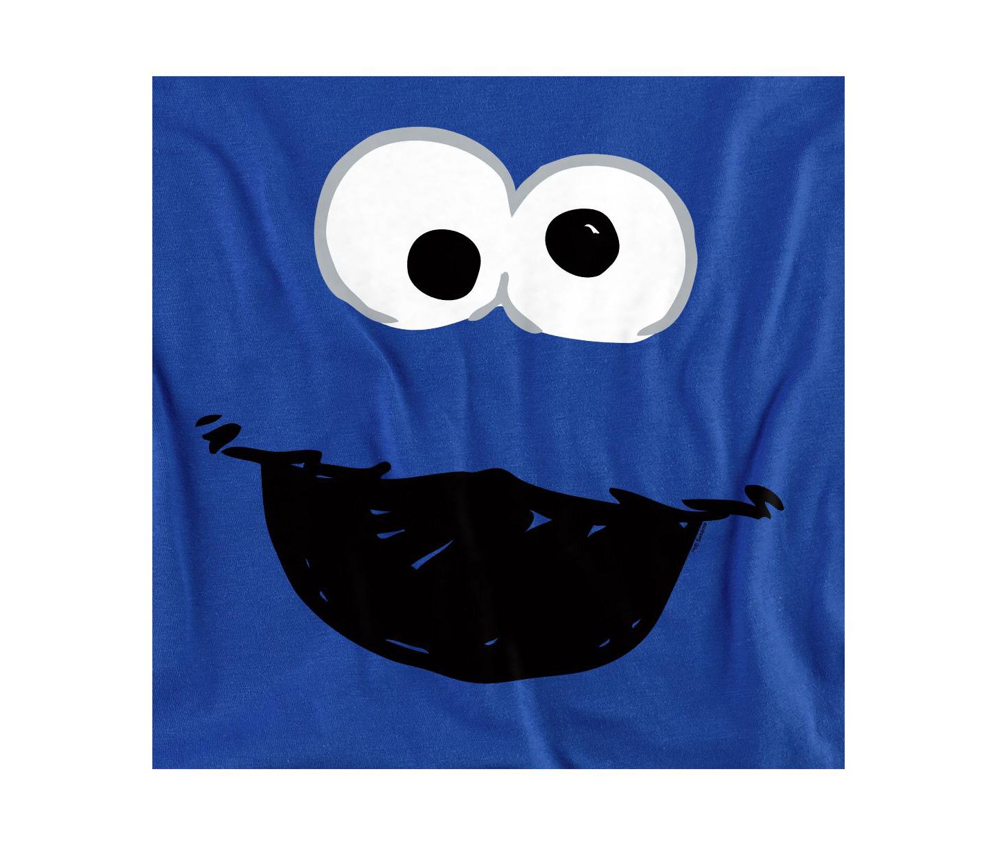Мужская футболка Sesame Street Cookie Monster Crayon Sketch, цвет: Королевский синий — фото 3