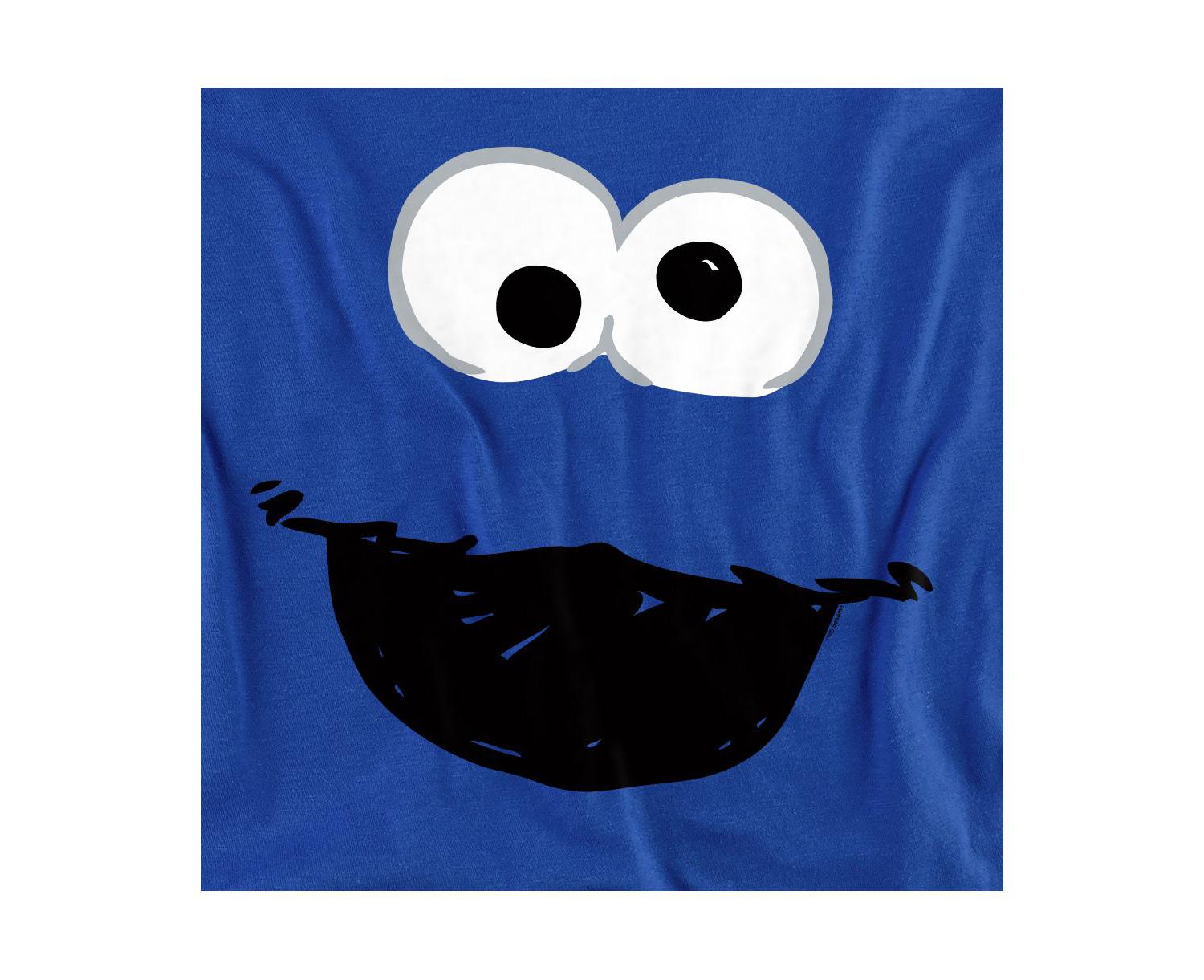 Men's Cookie Monster Crayon Sketch T-Shirt
