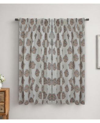 Mohini Handmade Linen Pleated Curtains