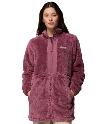 Women's Boundless Discovery High-Pile Fleece 2-Way Zipper Jacket