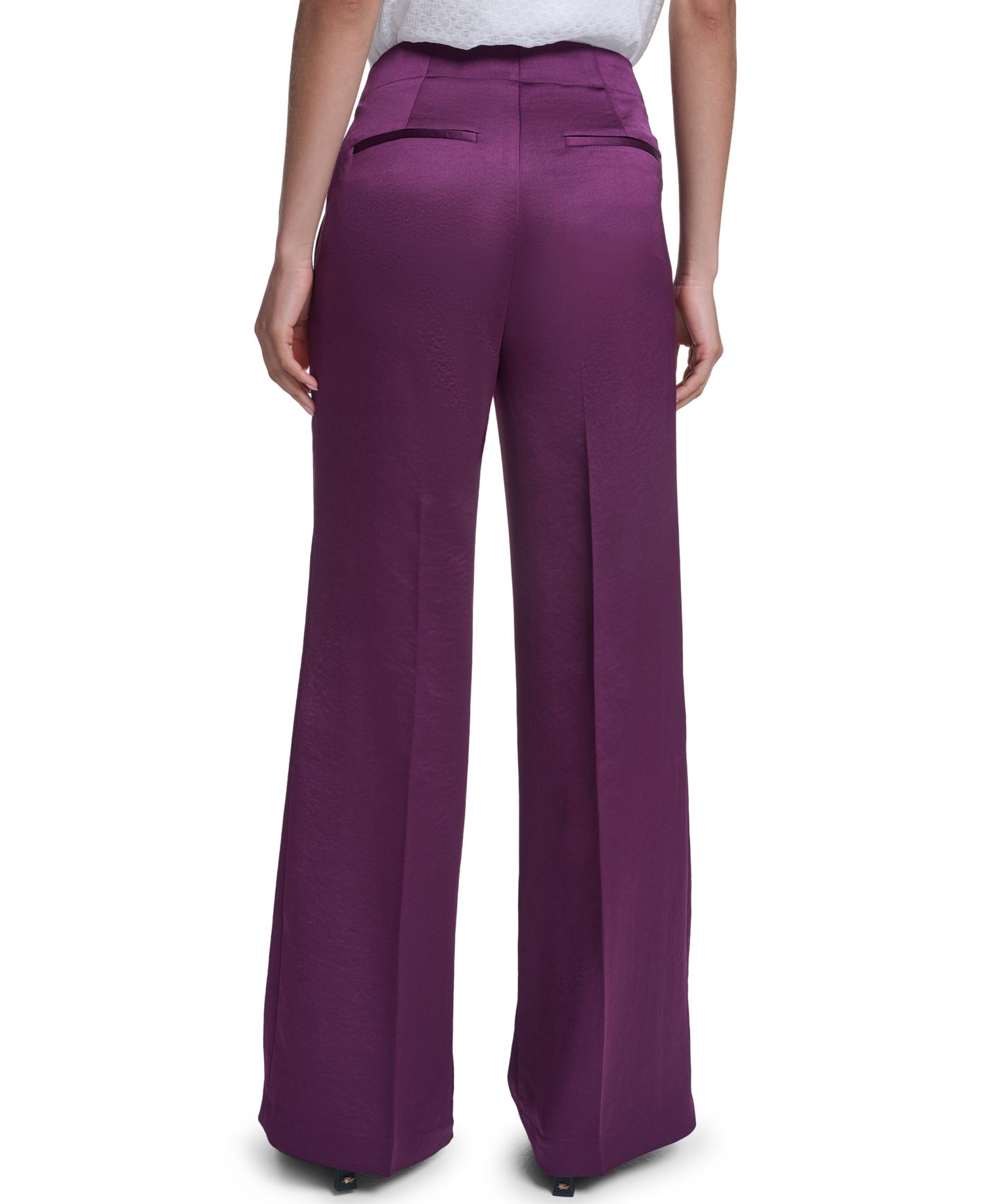 Women's High-Waisted Wide-Leg Pants