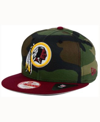 camo redskins hat