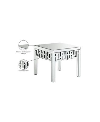 Aria Mirrored End Table