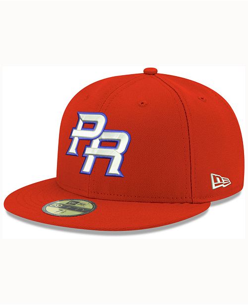 New Era Puerto Rico 2017 World Baseball Classic 59FIFTY ...