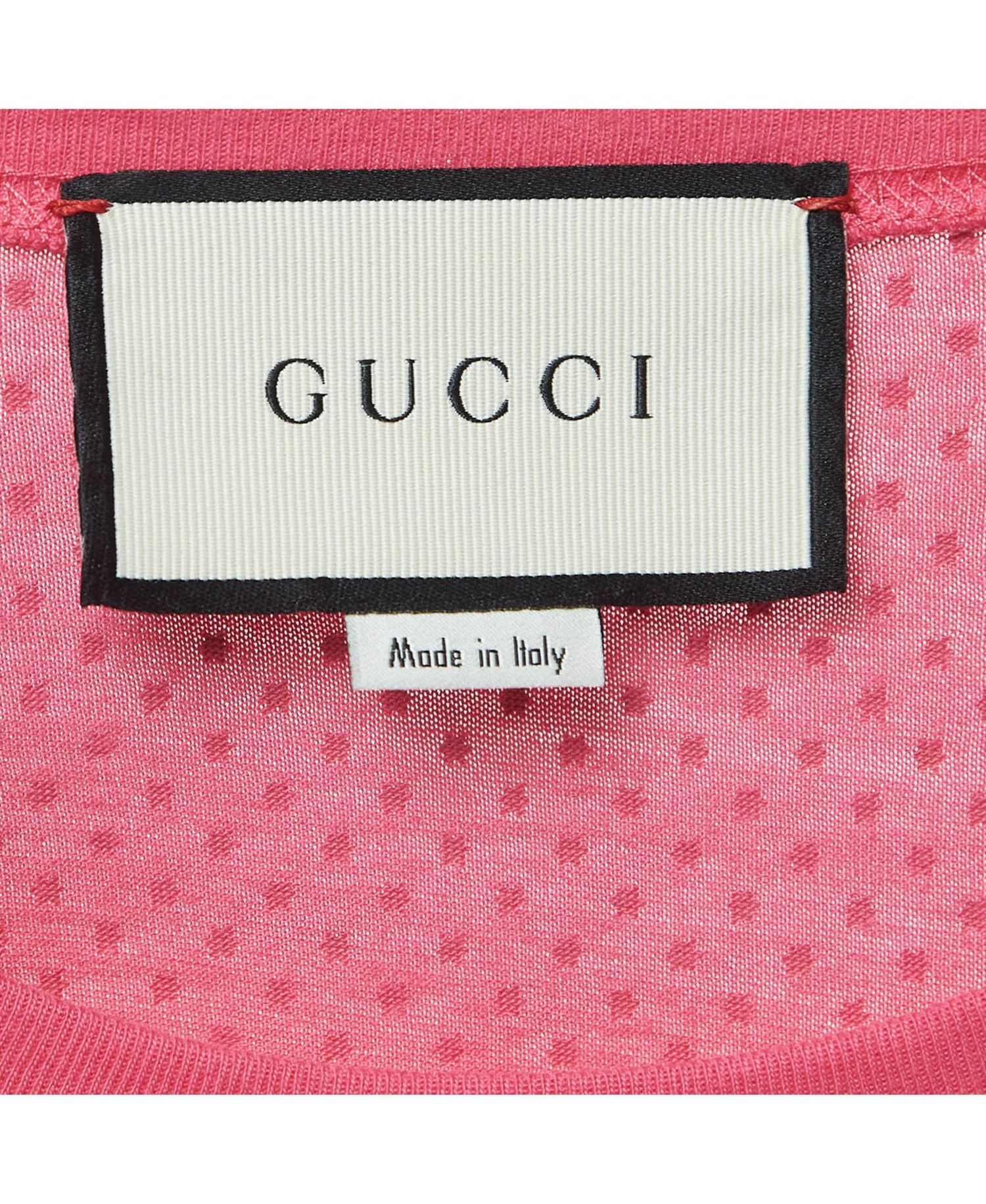 Women's Gucci Star Foil Print Oversized T-Shirt