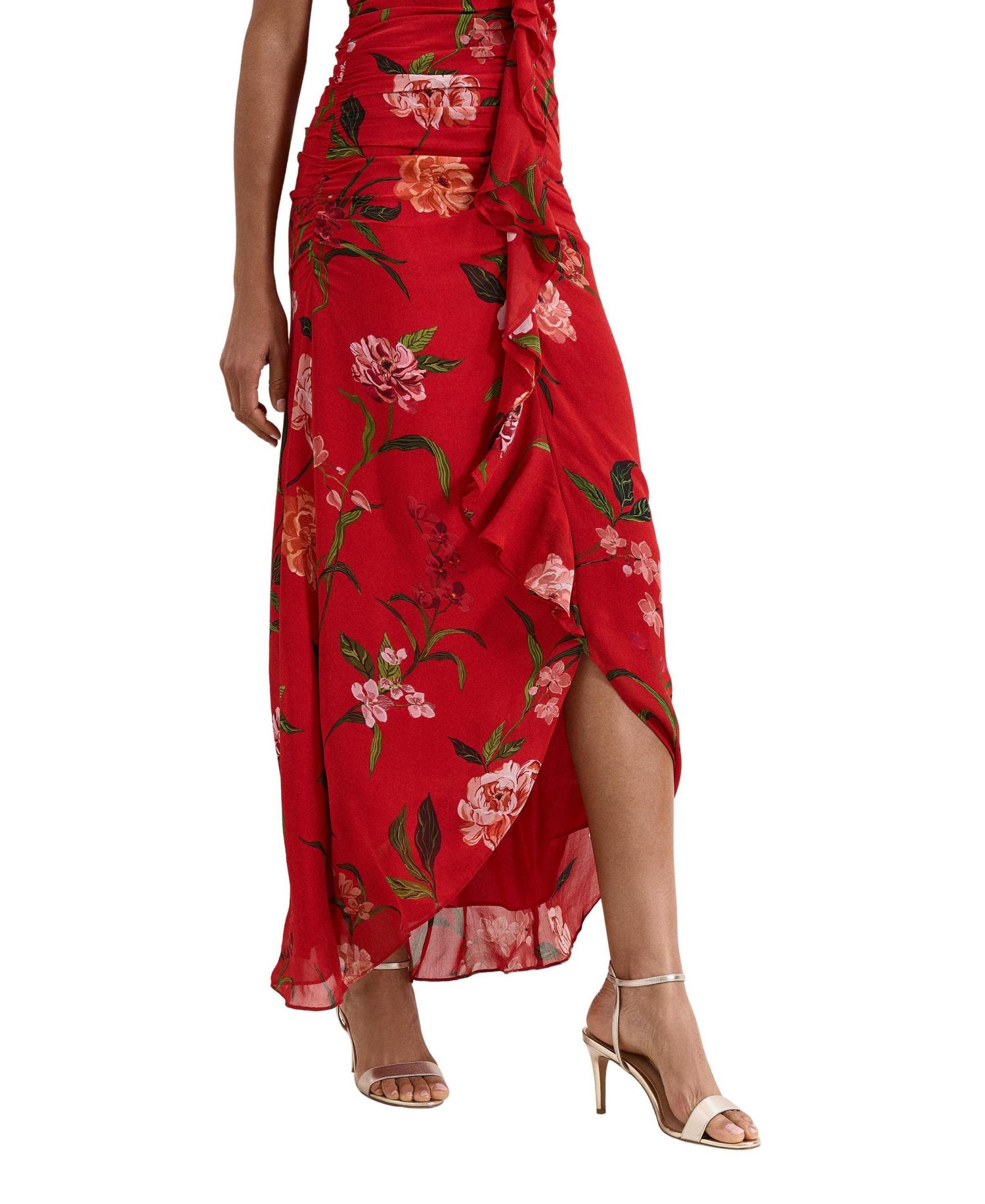 Women's Mae Floral Maxi V-Neck Dress
