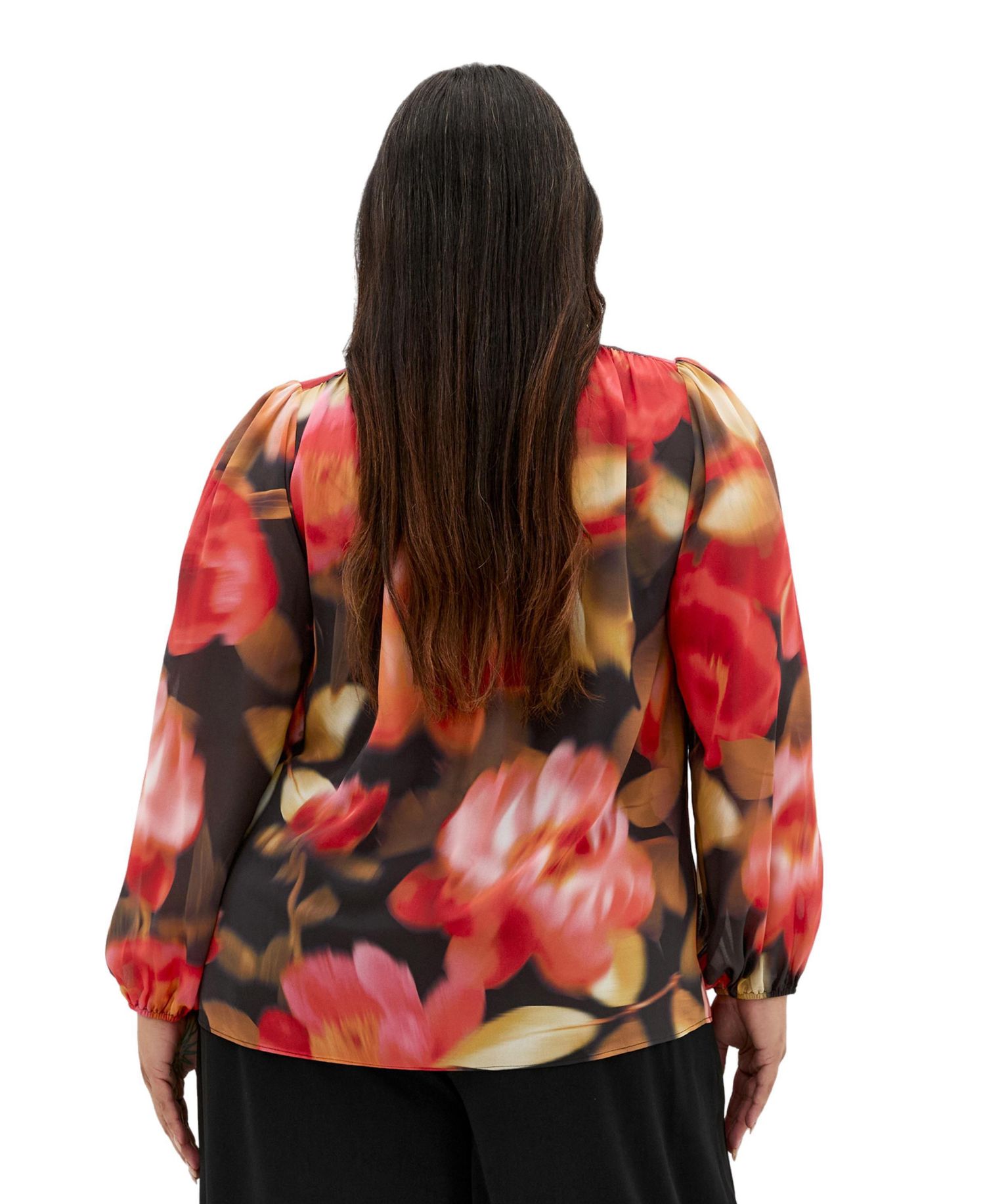 Women's Celine Print Necktie Top