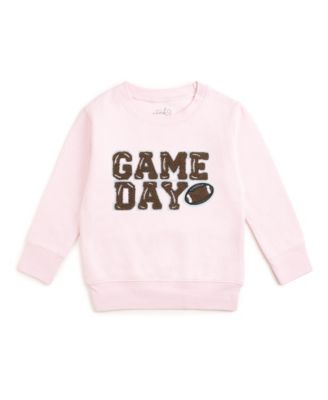 Toddler Girls Game Day Patch Sweatshirt