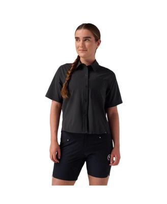 Women's Slickrock Short-Sleeve Button-Up Jersey Mountain Bike Top