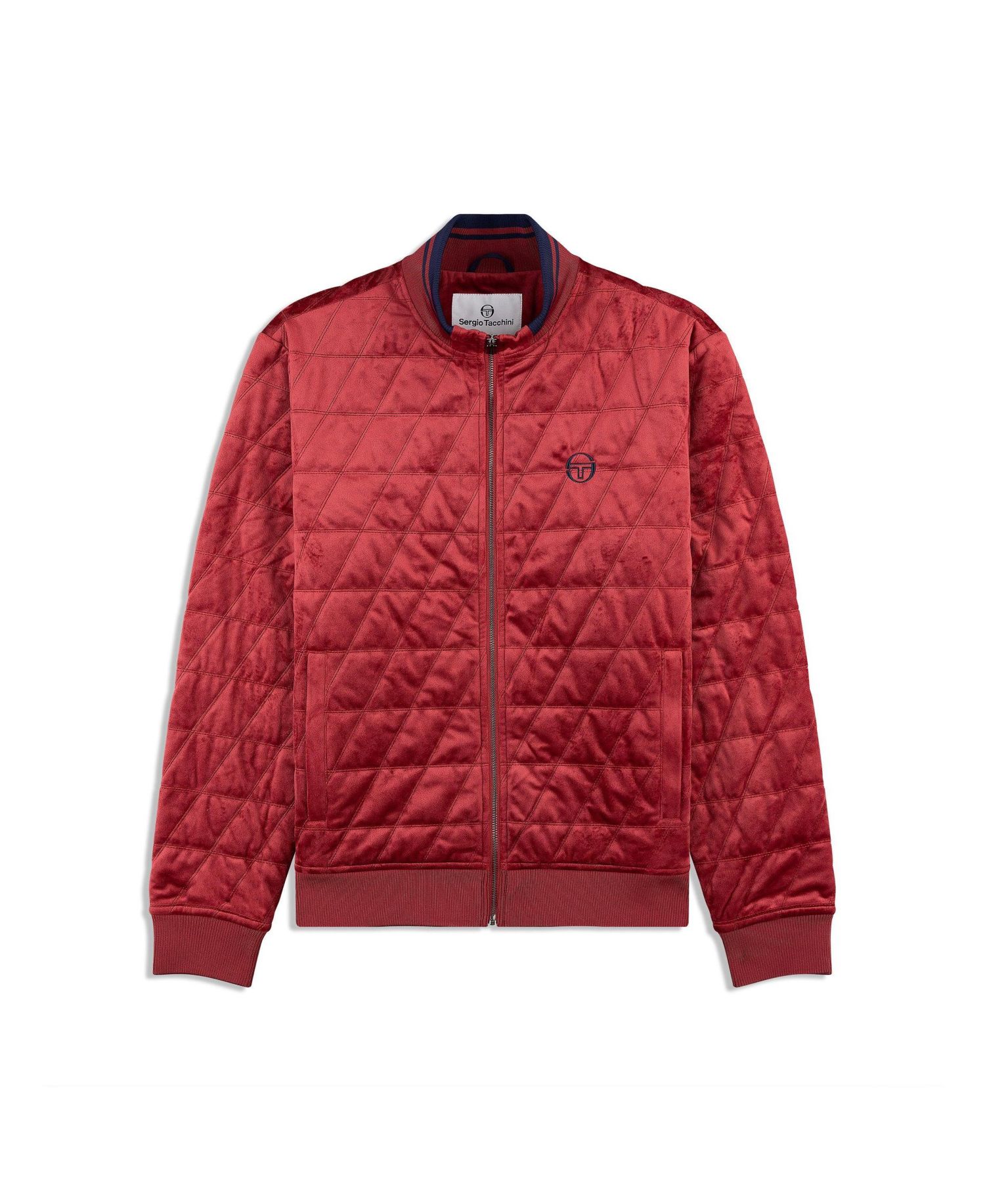 Men's Redi Quilted Velour Bomber Jacket