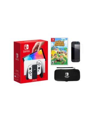 Switch OLED 64GB Animal Crossing Bundle Console