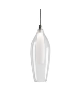 Victoria 4-in Chrome Dimmable LED Pendant