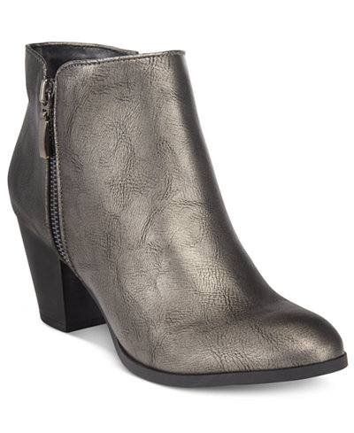 Style& Co. Jamila Zip Booties, Only at Macy's