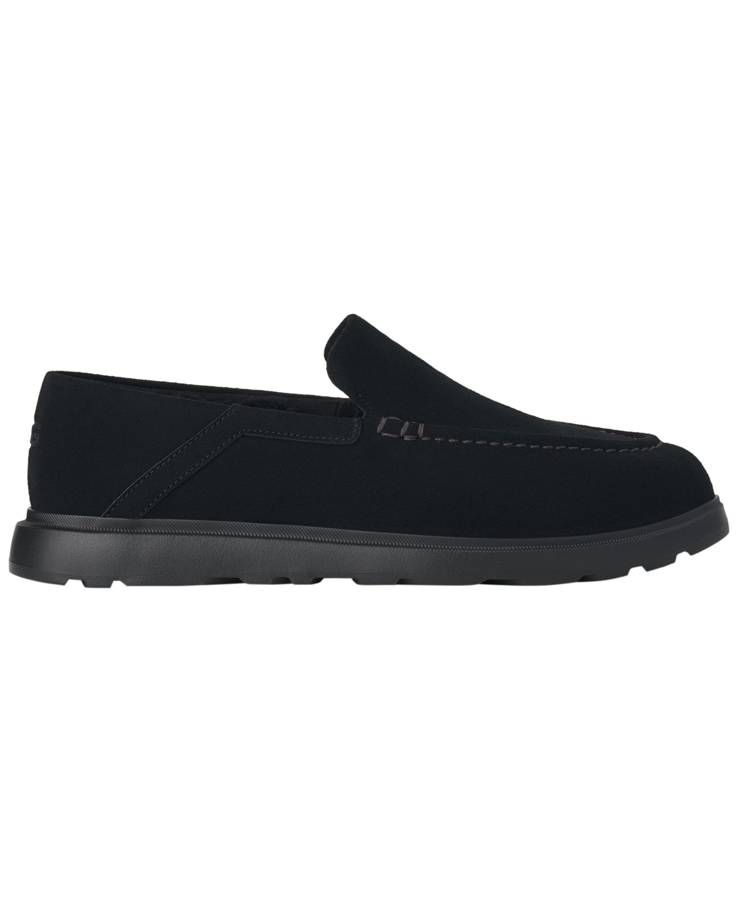 Мужские туфли UGG® Shep Suede Round-Toe, цвет: Чёрный — фото 2