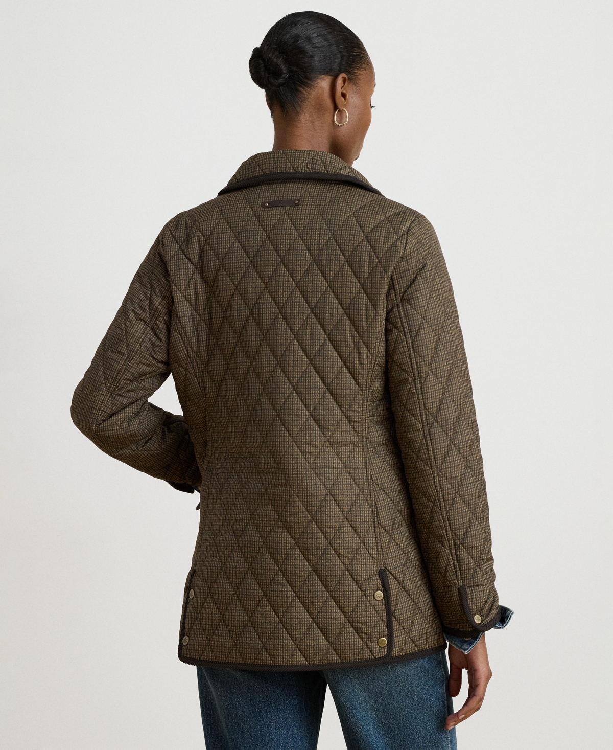 Lauren Ralph Womens Crest Quilt
