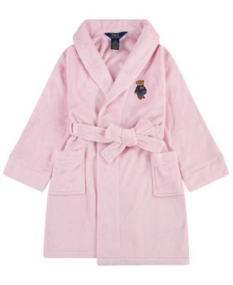 Girls' 7-16 Polo Bear Terry Robe