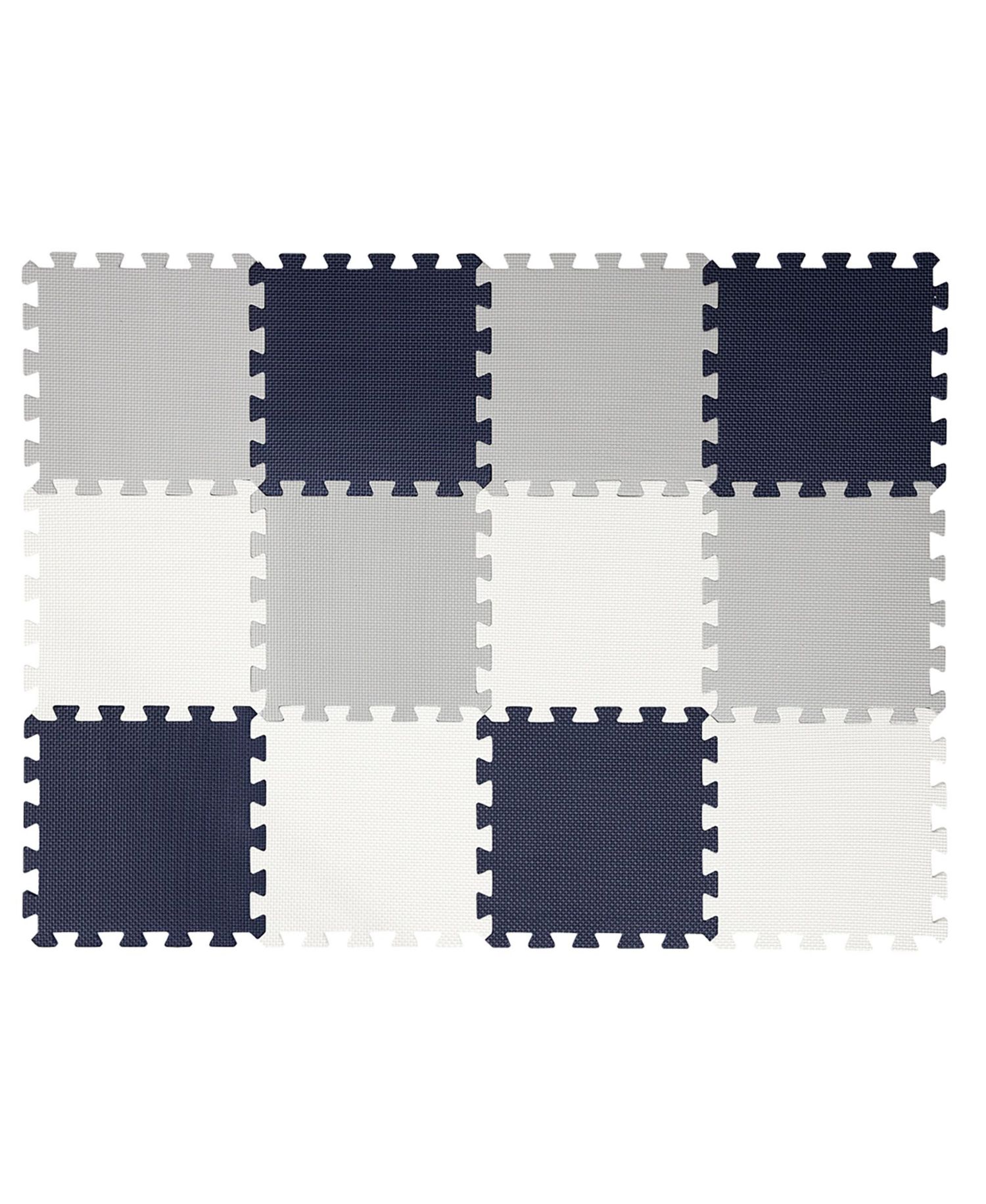 Interlocking Foam Tile Playmat, 12-Piece