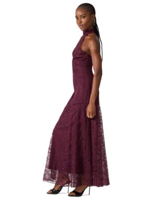 Women's Purple Lace Dresses