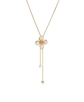 Iris Blossom Adjustable Necklace
